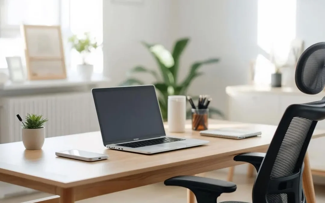 Distance idéale entre un bureau et un mur : Normes, ergonomie et aménagement optimal de l&rsquo;espace