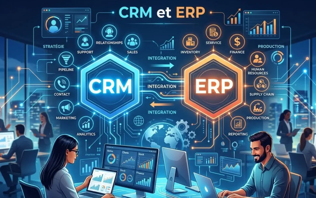 Différence entre CRM et ERP : définition, rôles et comment choisir pour votre entreprise