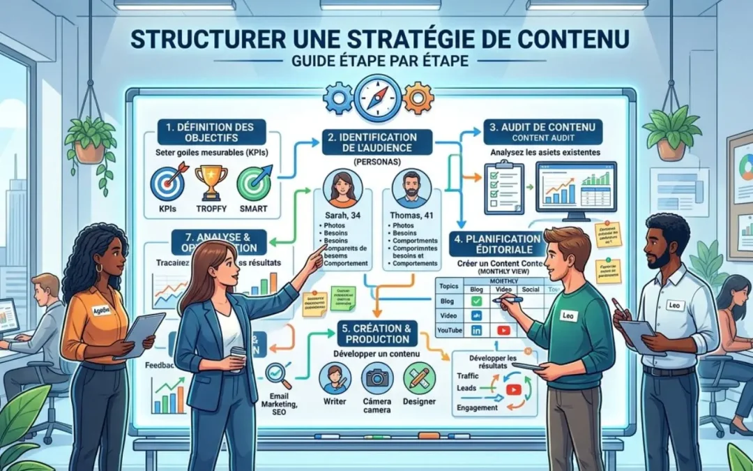 Comment structurer une stratégie de contenu ? La méthodologie pour réussir votre Content Marketing